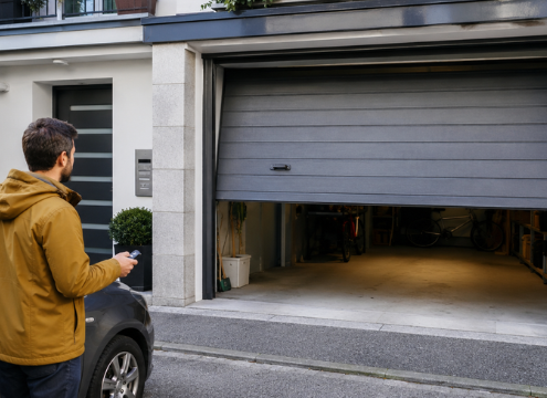Article 75 : Porte de garage motorisée à Lyon